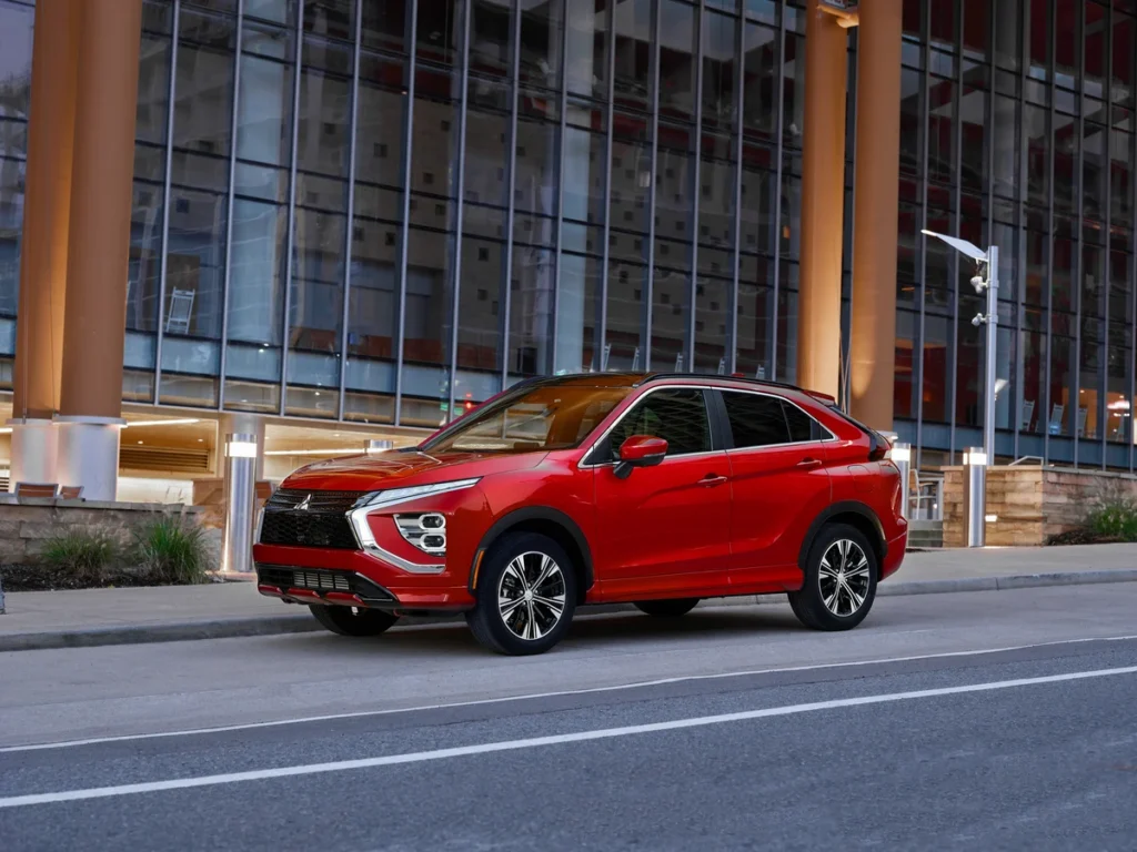 2024 Eclipse Cross Red Diamond Exterior 1
