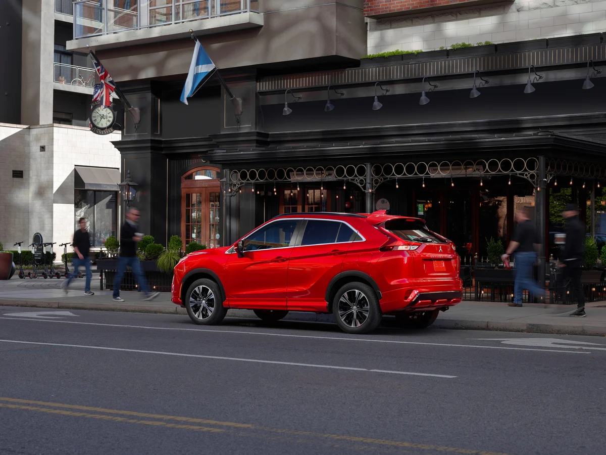 2024 Eclipse Cross Red Diamond Exterior 2