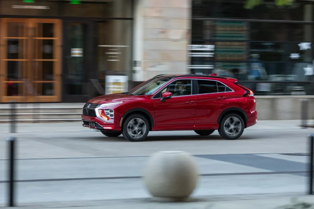 2024 Eclipse Cross Red Diamond Exterior 3
