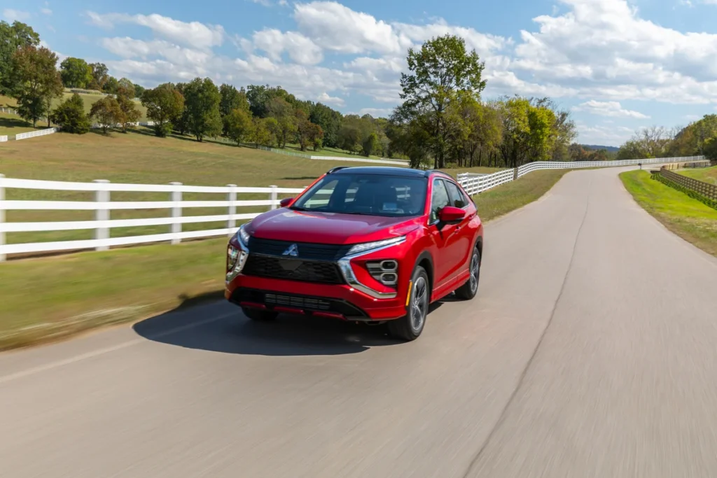 2024 Eclipse Cross Red Diamond Exterior 5