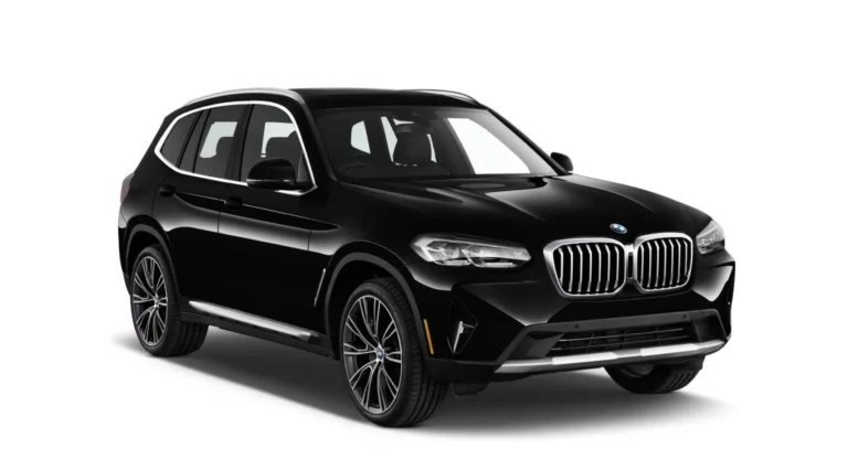 BMW X3, new, front view