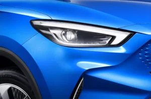 MG ZS EV headlamp detail