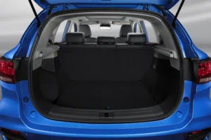 MG ZS EV rear luggage compartment