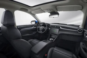 MG ZS EV side interior