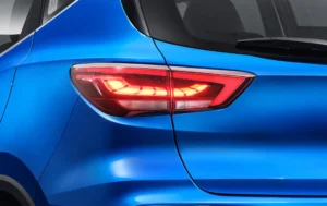 MG ZS EV taillight detail