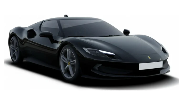 Ferrari 296, new, front view